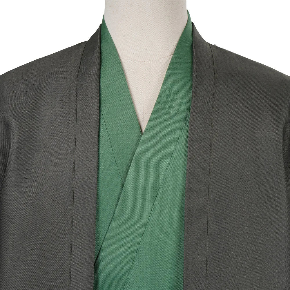 Bleach Urahara Kisuke Cosplay Costume Set Polyester Adult Unisex