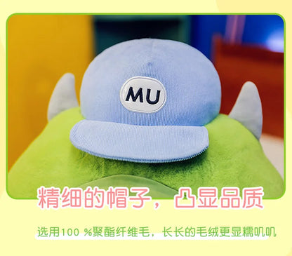 40/60CM Big Size Mike Wazowski Disney Anime Plush Stuffed Doll Kawaii Room Decoration Plushies Pillow Ornaments Holiday Gifts