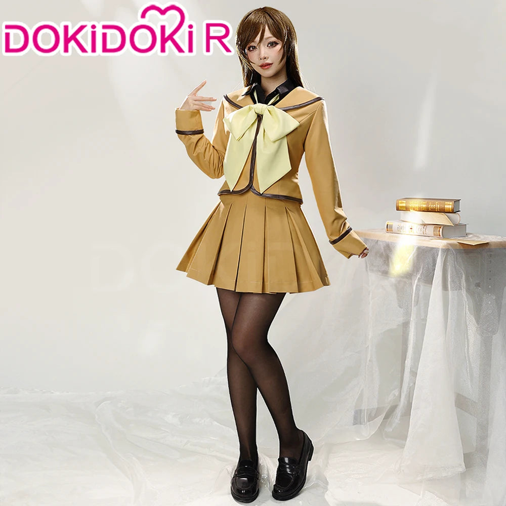 IN STOCK Momozono Nanamii Costume Anime Cosplay DokiDoki-R Women Cute School Uniform Cosutme Momozono Nanamii Cosplay