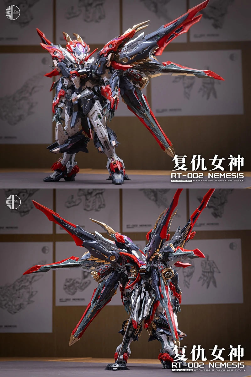 In Stock NEMESIS Infinite Dimension 1/100 Strategic Revenge Titan Action Figure RT-002 Scale Assembly Model Toys Gift