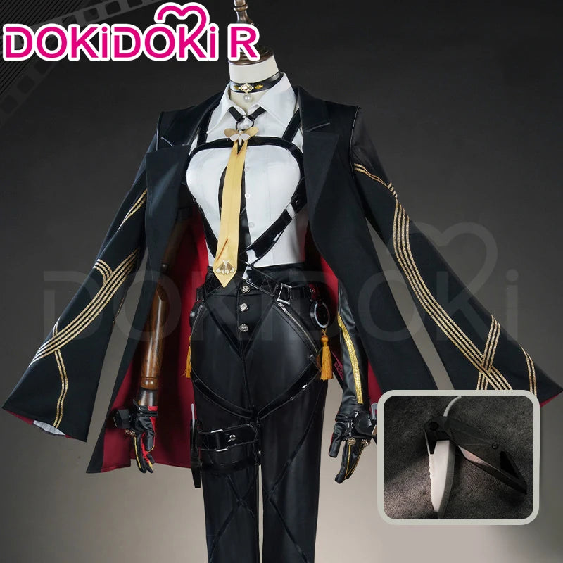IN STOCK Evelyn Cosplay Costume Game Zenless Zone Zero【S-2XL】DokiDoki-R ZZZ Women Costume Evelyn Chevalier Plus Size