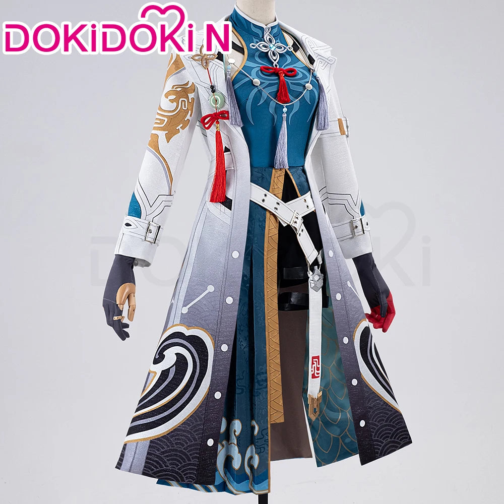 【Only XS is Available】Feixiao Cosplay Costume Game Honkai: Star Rail DokiDoki-N Women Halloween Foxian Fei Xiao Cosplay