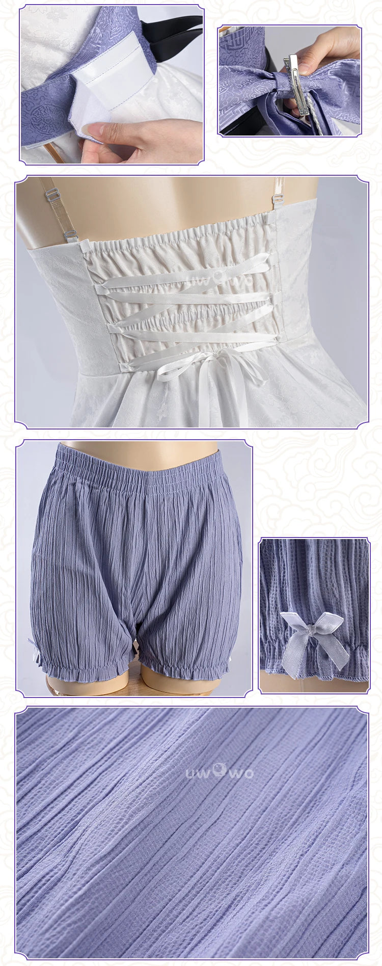 PRE SALE UWOWO Robin Cosplay Game Honkai Star Rail Fanart Robin Jiangshi Chinese Zombie Cosplay Costume Halloween Costume