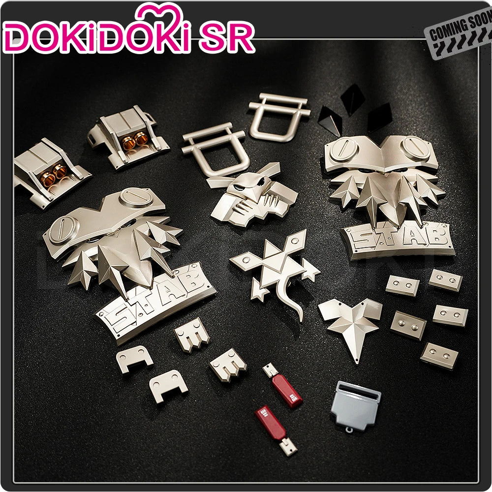 IN STOCK Jane Doe Cosplay Costume Game Zenless Zone Zero Cosplay 【S-2XL】DokiDoki-SR ZZZ Women Metal Accessory Mice Halloween