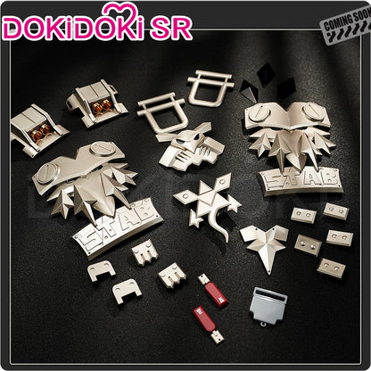 IN STOCK Jane Doe Cosplay Costume Game Zenless Zone Zero Cosplay 【S-2XL】DokiDoki-SR ZZZ Women Metal Accessory Mice Halloween