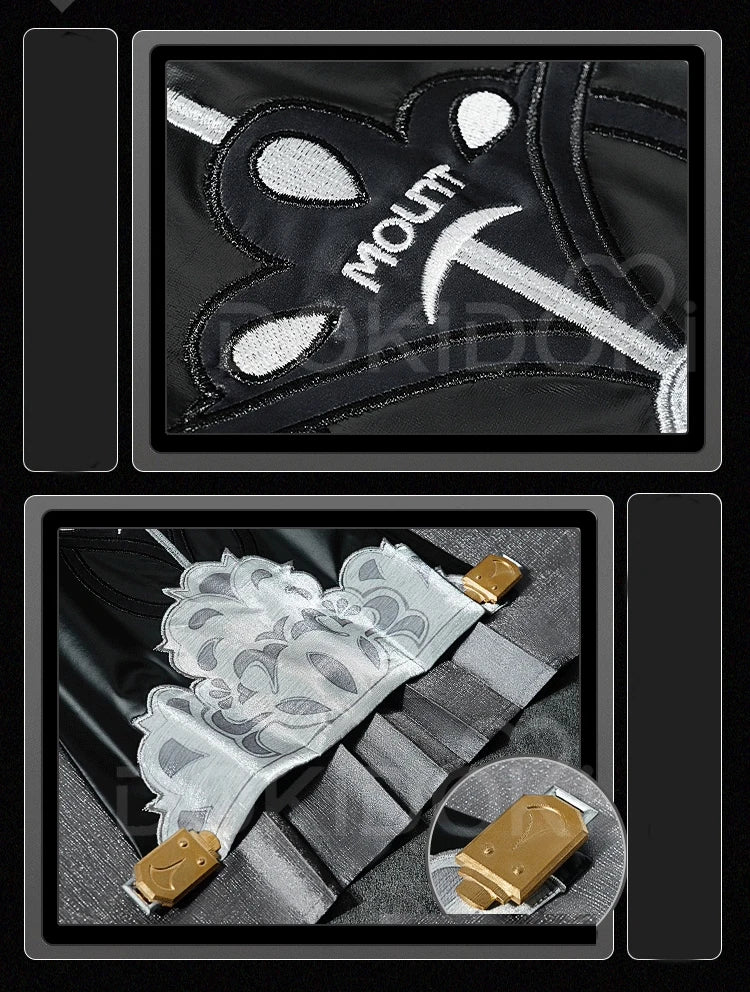 IN STOCK Yixuan Cosplay Costume Game Zenless Zone Zero DokiDoki-R ZZZ Women Black Yellow Bodysuit Yixuan Cosplay Master Costume