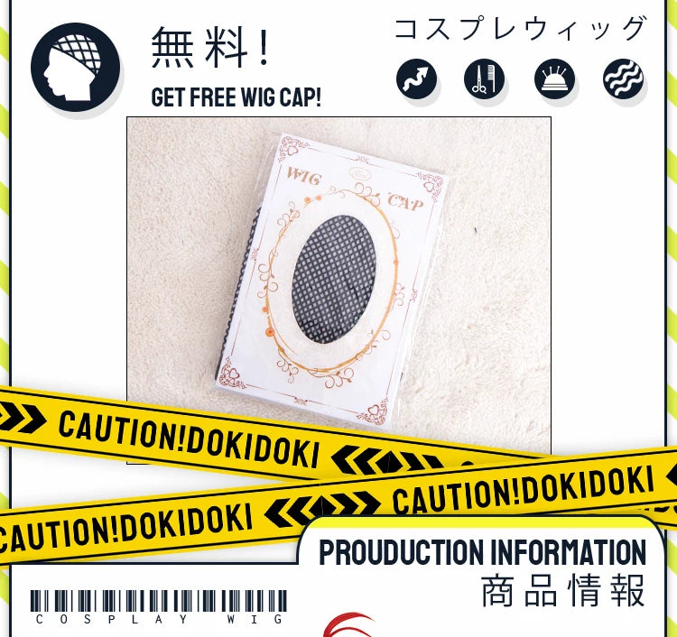 IN STOCK Haruka Sakura Chika Takiishi Wig Anime Wind Breaker Cosplay DokiDoki 32cm Short Hair Haruka Sakura Cosplay Free Cap