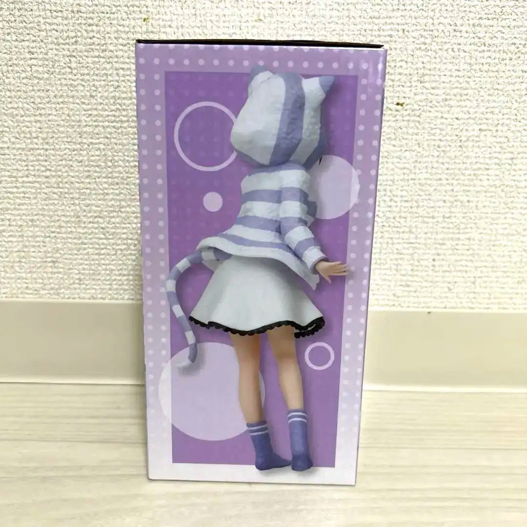 Bandai Fukuya Nakano Ichika Nino Miku Cat Ear Hoodie 19CM PVC Model