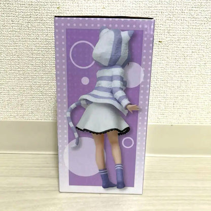 Bandai Fukuya Nakano Ichika Nino Miku Cat Ear Hoodie 19CM PVC Model
