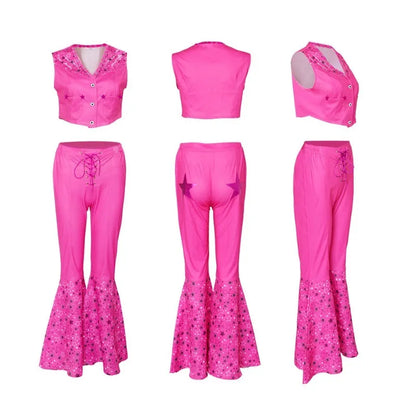Homchee Trends Cos Barbi Costume Set Adult Cotton Polyester