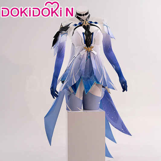 IN STOCK Skirk Cosplay Costume Game Genshin Impact【XS-3XL】DokiDoki-N Childe Tartaglia Master Skirk Cosplay Plus Size Halloween