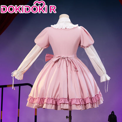 Stocking Cosplay Costume Anime DokiDoki-R Women Pink Dress Cute Stocking Cosplay Costume Lolita