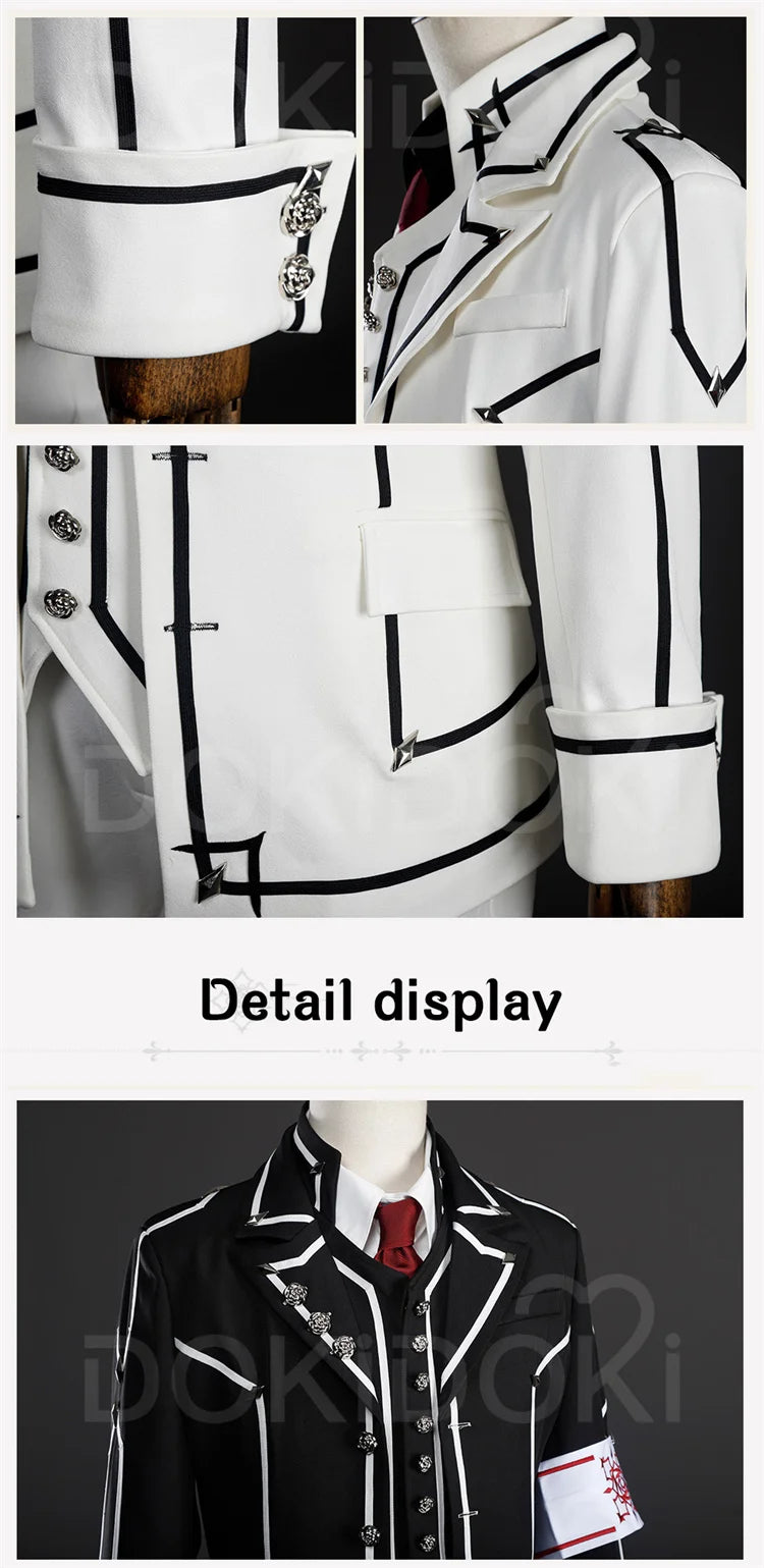 IN STOCK Kaname Kuran Yuki Cross Cosplay Anime Vampire Knight【XS-2XL】DokiDoki-R Halloween Uniform Costume Plus Size
