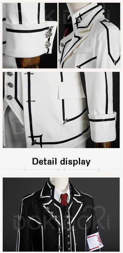 IN STOCK Kaname Kuran Yuki Cross Cosplay Anime Vampire Knight【XS-2XL】DokiDoki-R Halloween Uniform Costume Plus Size