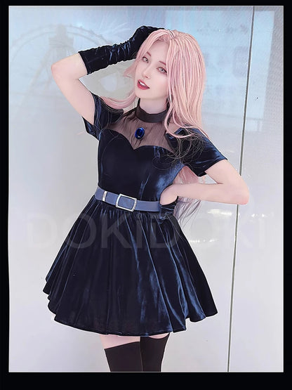 Mizi Cosplay Costume Anime Alien Stage Cosplay【XS-3XL】DokiDoki-R Women Christmas Cute Dress Costume Mizi Cosplay Plus Size