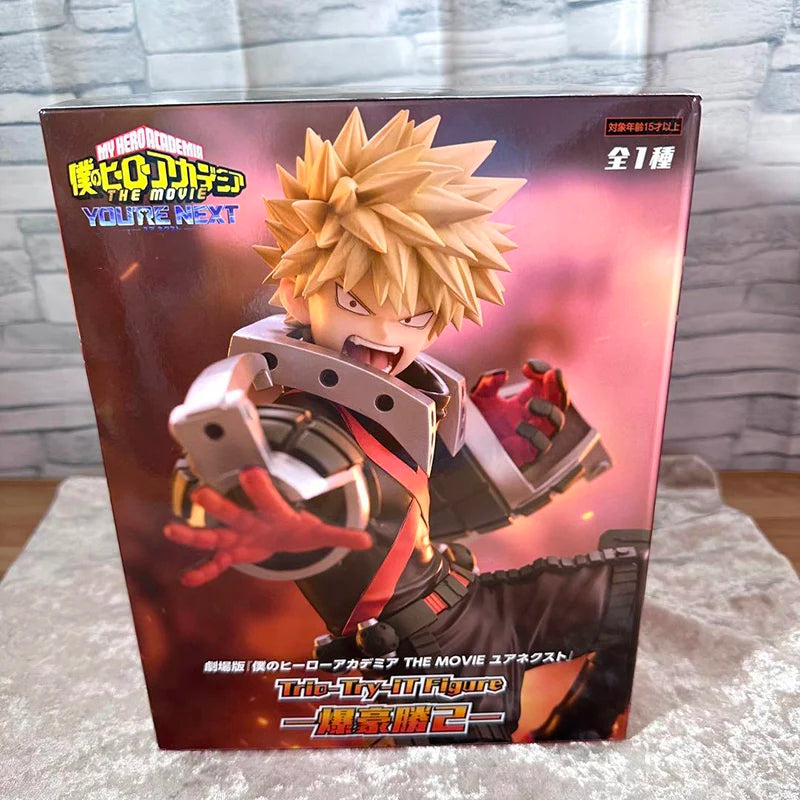 Bandai My Hero Academia Midoriya Izuku Bakugou Katsuki 21CM PVC Model
