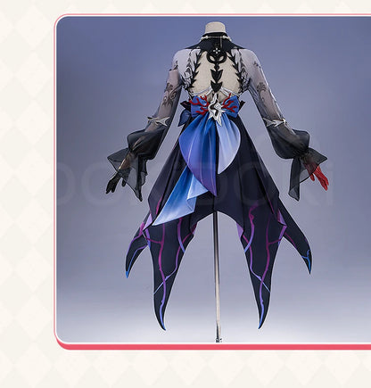 IN STOCK Hysilens Cosplay Costume Game Honkai: Star Rail DokiDoki-N HSR Women Dress Helektra Halloween Cosplay