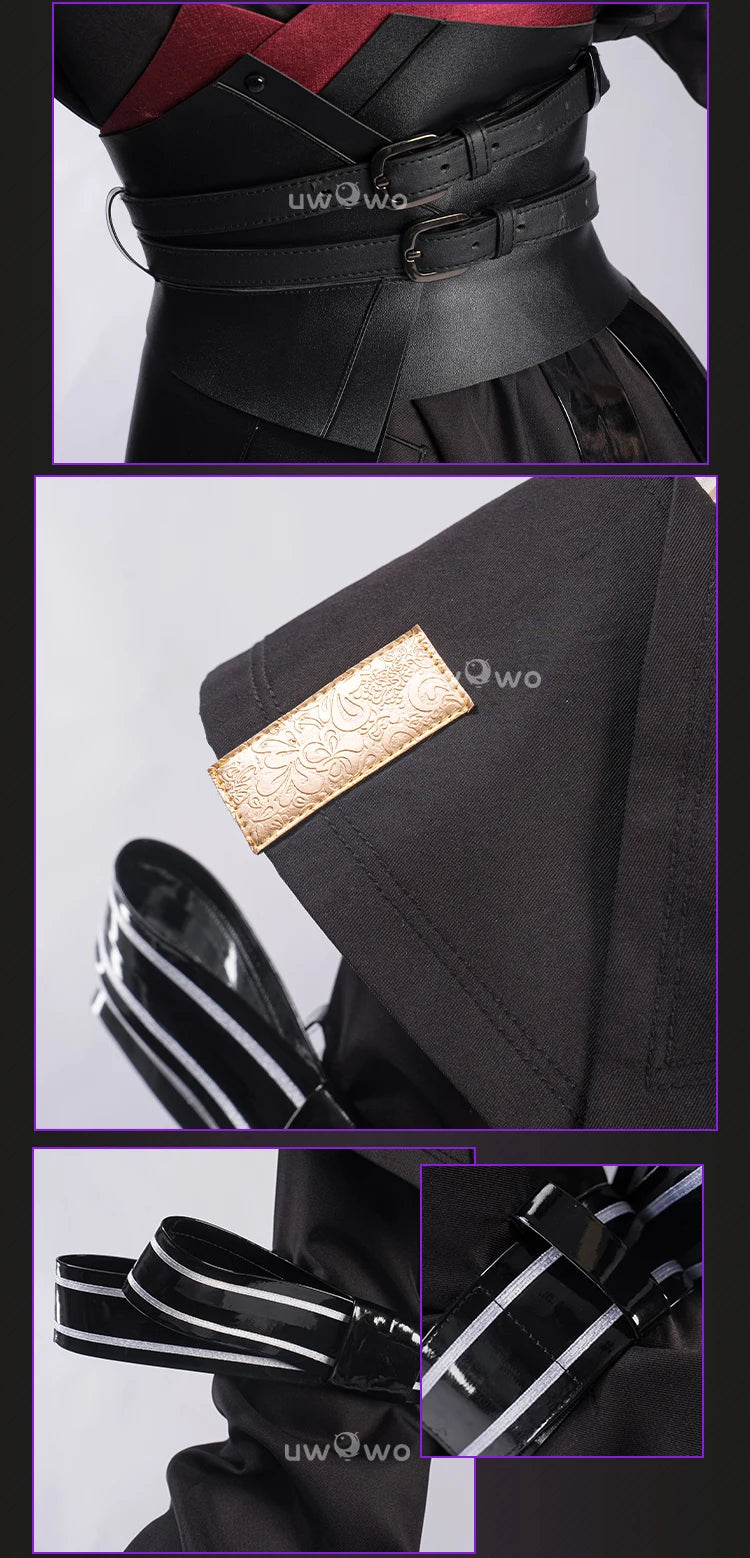 PRE SALE UWOWO Game Genshin Impact Baal Raiden Shogun Detective Fanart Casual Cosplay Costume S-3XL Halloween Costume