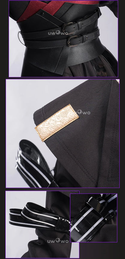 PRE SALE UWOWO Game Genshin Impact Baal Raiden Shogun Detective Fanart Casual Cosplay Costume S-3XL Halloween Costume