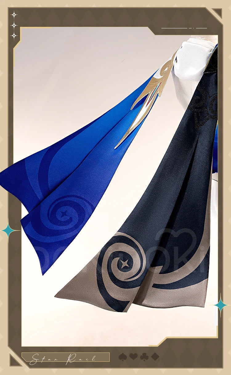 IN STOCK Dr. Ratio Cosplay Costume Game Honkai: Star Rail【S-3XL】DokiDoki-SR HSR Halloween Men Costume Veritas Ratio Plus Size