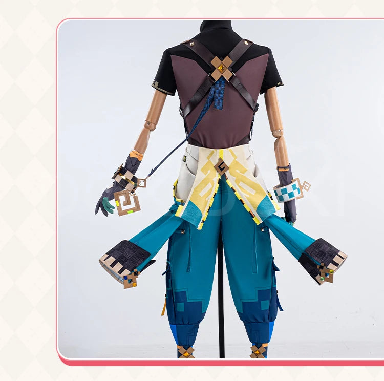 IN STOCK Kinich Costume Game Genshin Impact Cosplay【XS-3XL】DokiDoki-N Men Huitztlan Natlan Kinich Costume Cosplay Plus Size