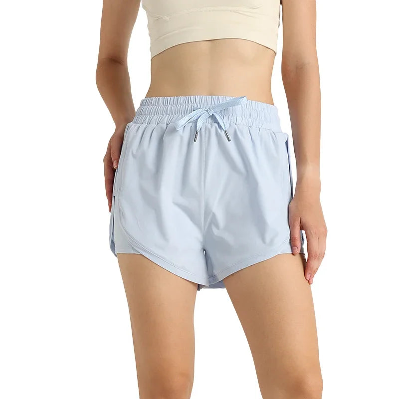 Codex Sports Women’s Lightweight High Waist Loose Yoga Shorts Quick Dry Breathable Athletic Running Outdoor