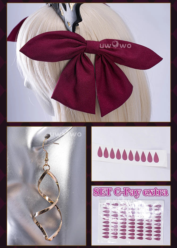 UWOWO Ereshkigal Cosplay Game Fatee/Grandd Orderr Lancer Ereshkigal Stage 1 Cosplay Costume  Halloween Costume