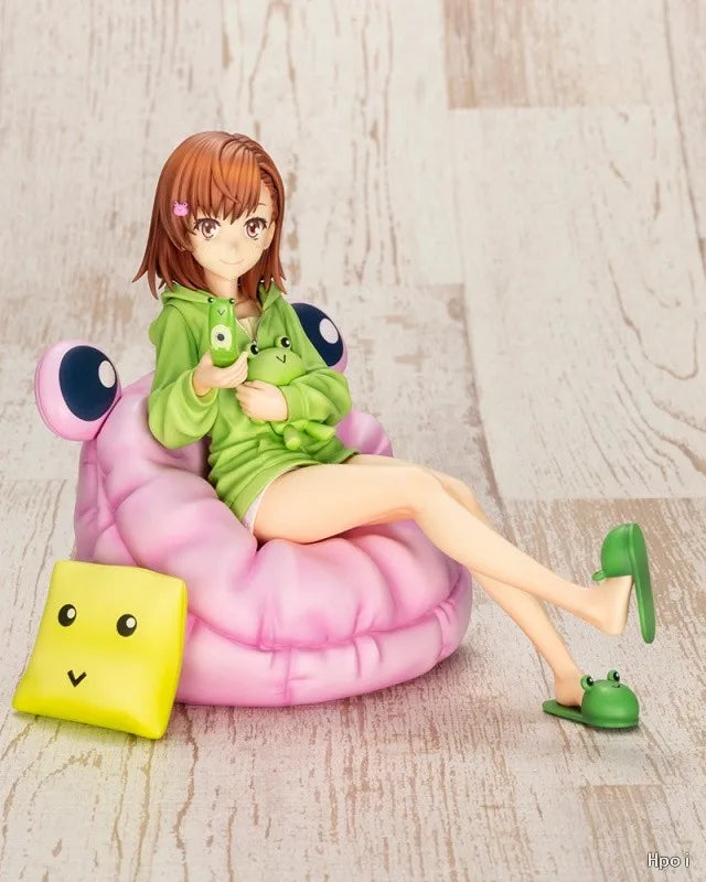 Mikoto Misaka Anime Figure Toaru Kagaku No Railgun T Mikoto Misaka Action Figure Gekota Covered Ver Figurine Model Toy Gift