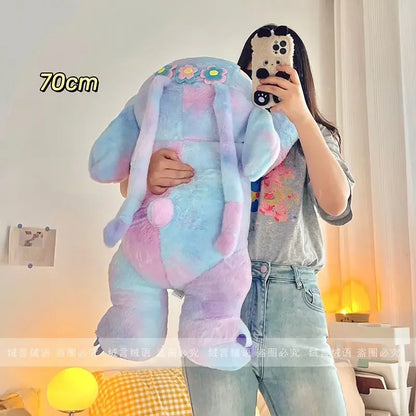 120cm Large Big Size Disney Stitch Anime Plush Stuffed Doll Room Kawaii Plushies Pillow Ornaments Children's Holiday Gifts