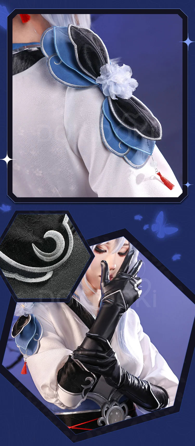 Jing Liu Doujin Cosplay Costume Game Honkai: Star Rail Cosplay DokiDoki-SR Jingliu Cosplay HSR Women Costume