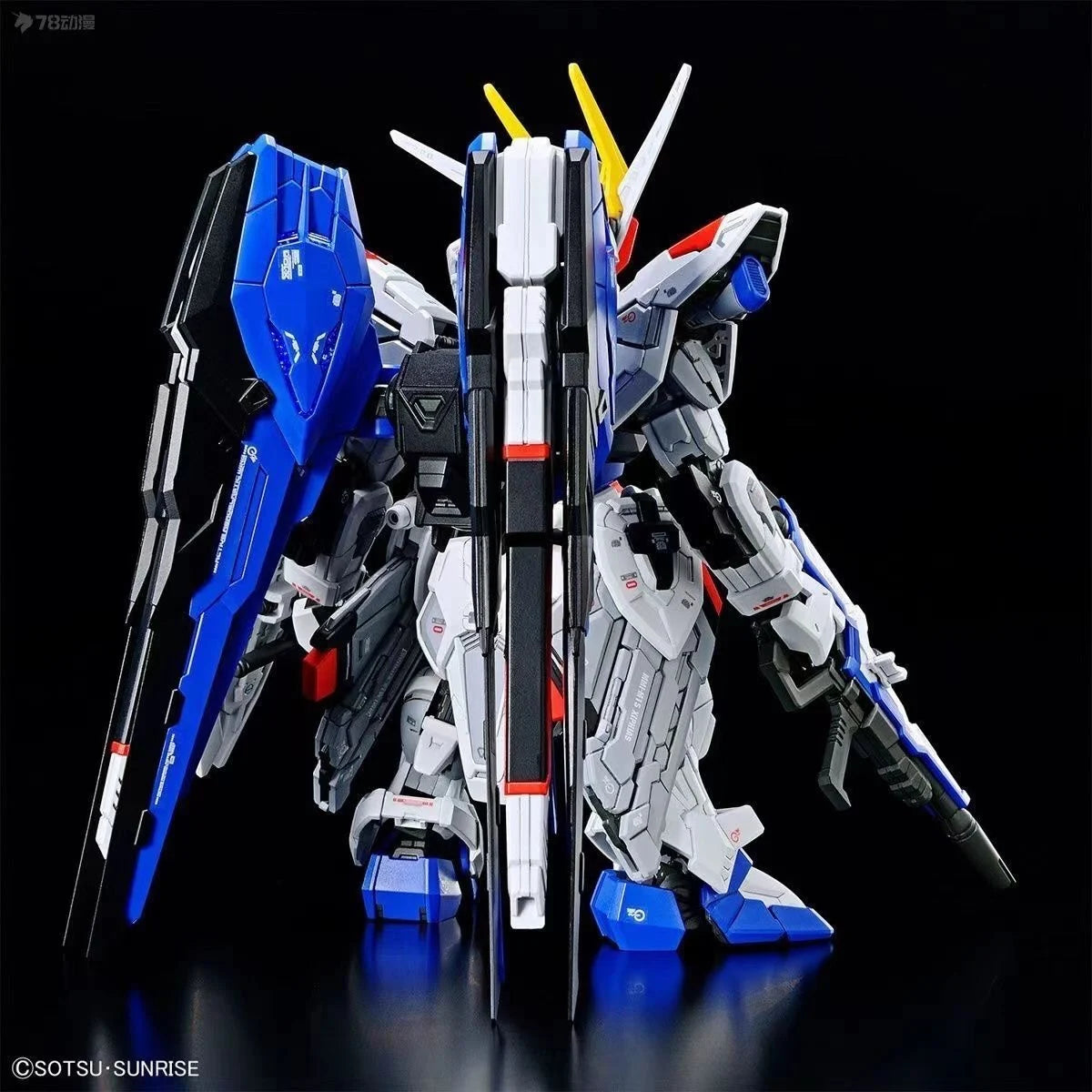 In Stock GAOGAO Strike Freedom Mgsd Assembly Model Kit Toy Ice Blue Color Transparent Version Action Figures Robot Model Mecha