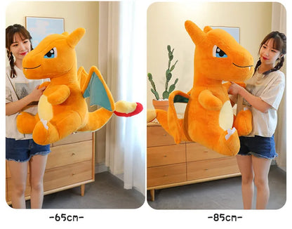 35/45/65CM Pokémon Plush Toy Charizard Plushies Cartoon Anime Stuffed Kawaii Ornamen Comfortable Soft Doll Children Toy Gift