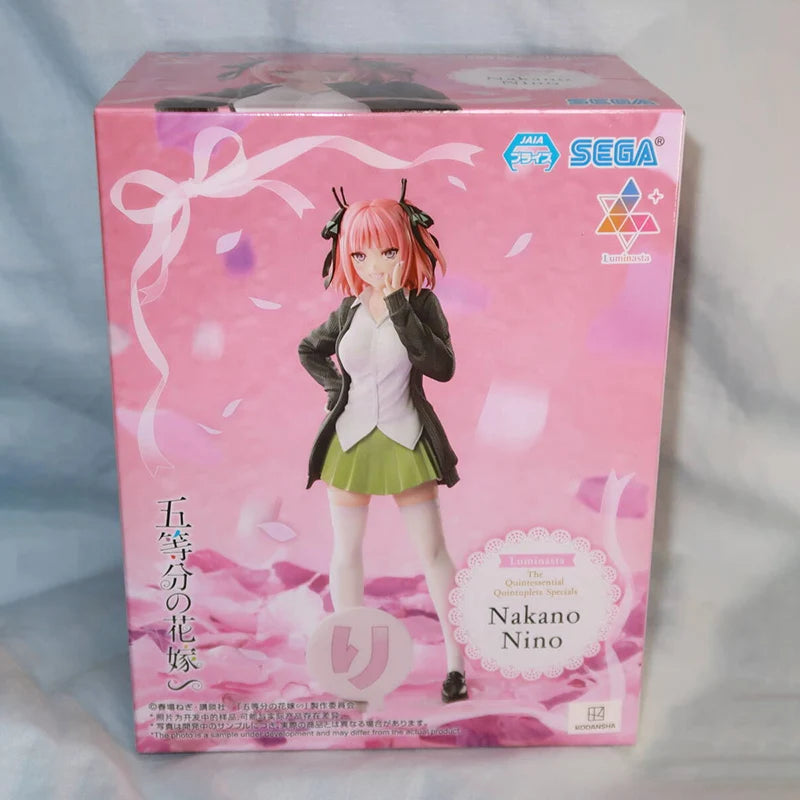 Bandai SEGA Luminasta Quintessential Quintuplets PVC 20CM Model - Nakano Nino