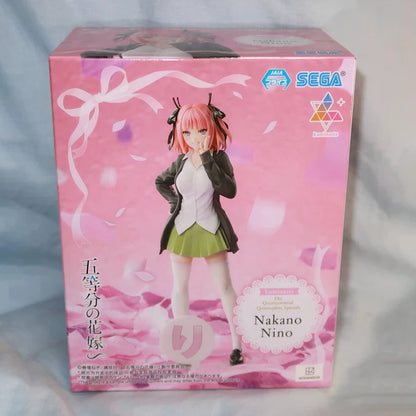 Bandai SEGA Luminasta Quintessential Quintuplets PVC 20CM Model - Nakano Nino