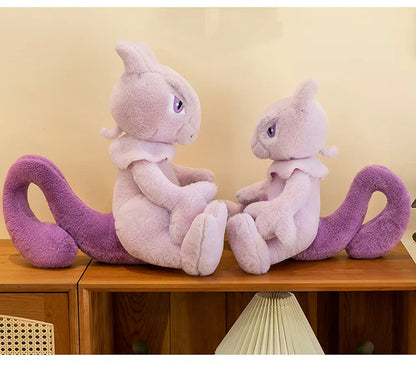 35/85cm Mewtwo Pokemon Plush Toys Large Anime Doll Pillow Cartoon Mew Pokémon Plushie Kawaii Stuffed Gift for Kids Birthday
