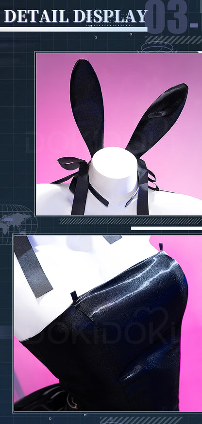 IN STOCK Mizi Sua Cosplay Costume Anime Alien Stage DokiDoki-R Women Sexy Costume Third Anniversary Rabbit Cafe Dress Cosplay