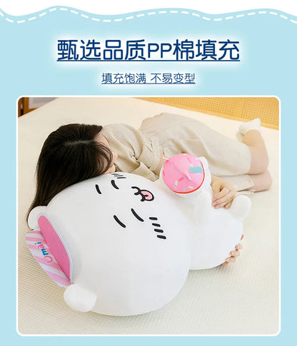 45/55/65cm Big Size Chiiwanime Plush Stuffed Doll Kawaii Room Decoration Hachiware Plushies Pillow Ornaments Holiday Gifts