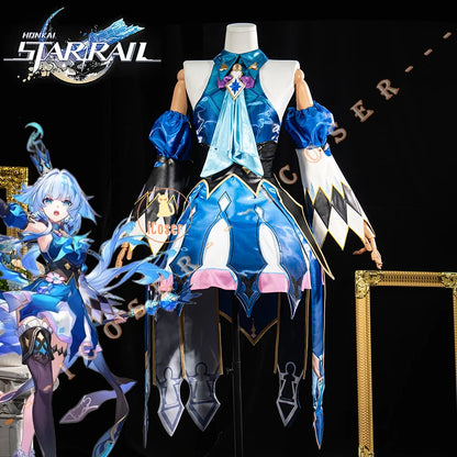 Honkai Star Rail Cerydra Cosplay Costume Wig Dress Uniform Outfit Carnival Props Halloween Party Women Girls Festival Role Play