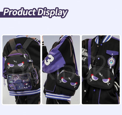 IN STOCK Wanderer Doujin Bag Cosplay Game Genshin Impact Cosplay DokiDoki-SR Scaramouche Furry Itabag Halloween Cosplay Props