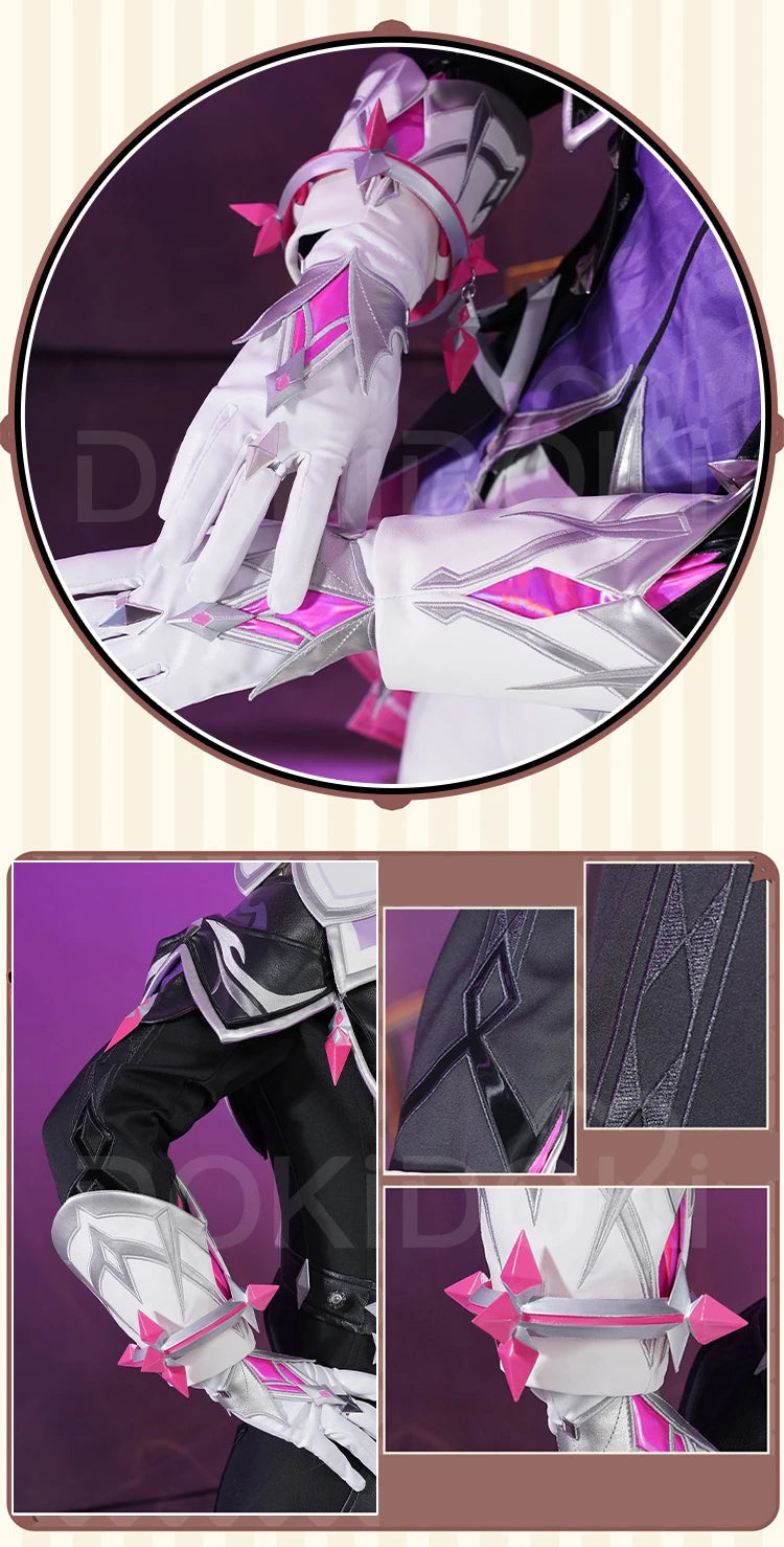 【First Batch in Dec.】Durin Cosplay Costume Genshin Impact【S-3XL】DokiDoki-R Nod-Krai Men Dragon Costume Tail Wings Plus Size