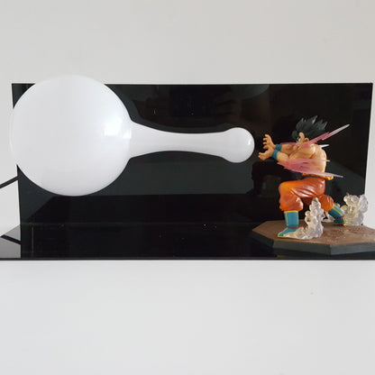 Anime Dragon Ball Z Son Goku Kamehameha Action Figure Magnetic Creative DIY LED Bulb Lamp PVC Model Collection Figurine