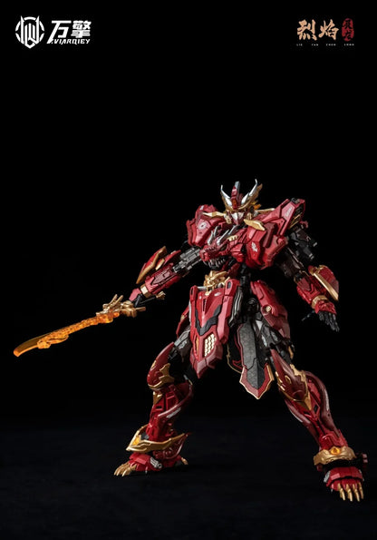 Bandai Lie Yan Chen Long Fire Dragon Model Kit 1/200 ABS Metal Frame