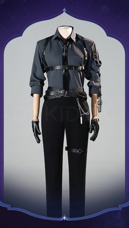 IN STOCK Sylus Rafayel Xavier Zayne Cosplay Costume Game Love and Deepspace【XS-2XL】DokiDoki-R White Grey Halloween Plus Size