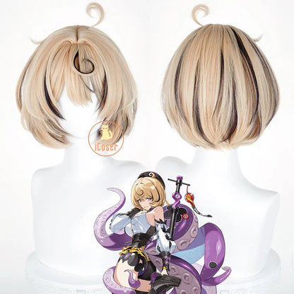 Zenless Zone Zero Yidhari Cosplay Costume Wig Uniform Hat Outfit Spook Shack Halloween Party for Women Girl Carnival Prop iCoser