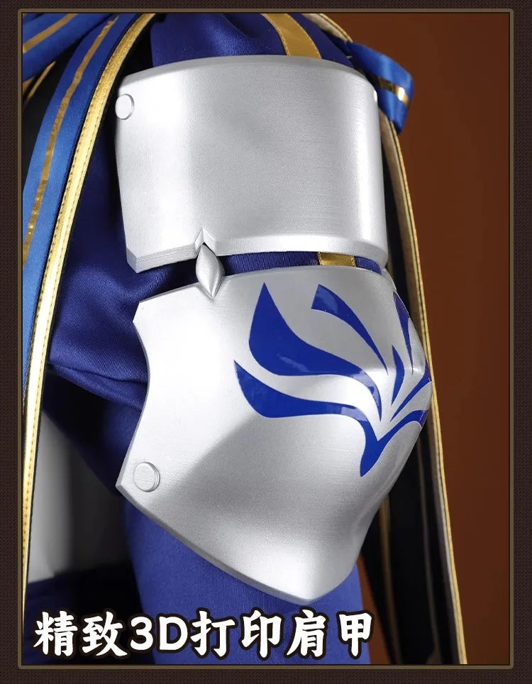 iCoser Honkai Star Rail Fate Saber Cosplay Costume Wig Dress Uniform Headwear Carnival Halloween Party Women Girls Props Gifts