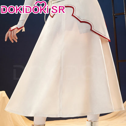 IN STOCK Yuuki Asuna Cosplay Costume Anime Sword Art Online Cosplay DokiDoki-SR Female Costume Yuuki Asuna Halloween Cosplay Wig
