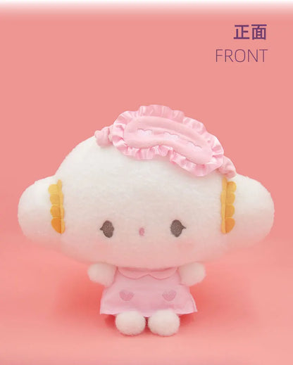 Sanrio New Kawaii Cute Cogimyun Kogimyun Plush Keychain Kids Stuffed Plush Toys Small Pendant Birthday Gifts For Children Girls