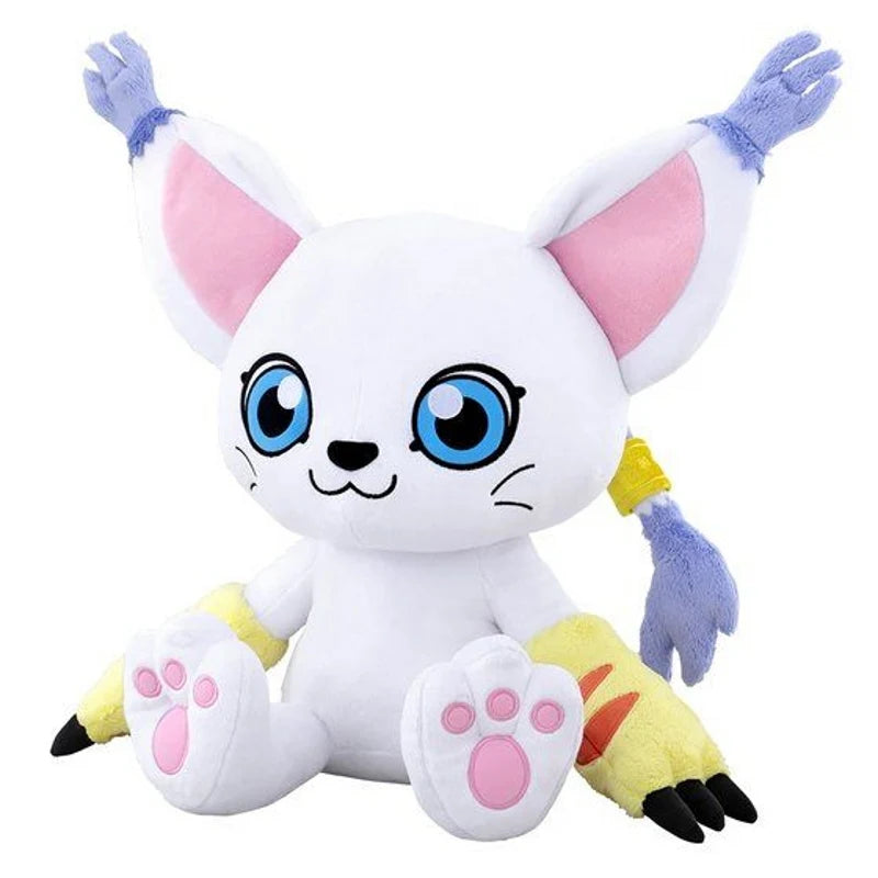 50CM Big Size Tailmon Plushies cartoon anime peluche Kawaii ornament Comfortable soft doll Children's peluche Toy Gifts