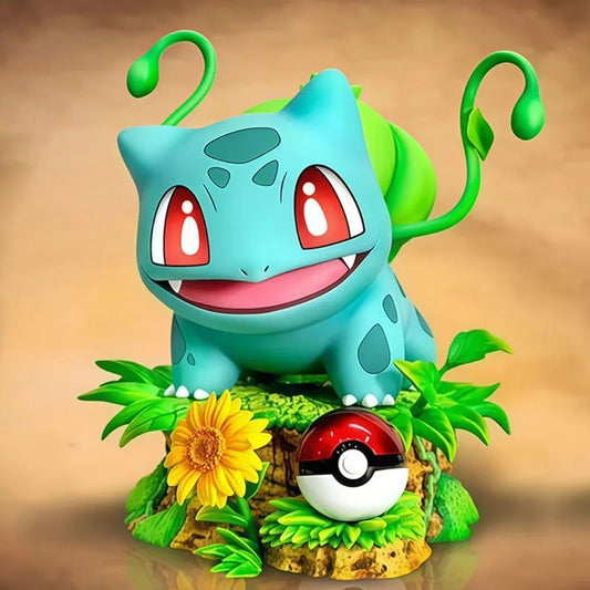 10cm/3.94in Anime Pokemon Figure Bulbasaur Action Figures Pvc Collection Model Toys for Children Gifts