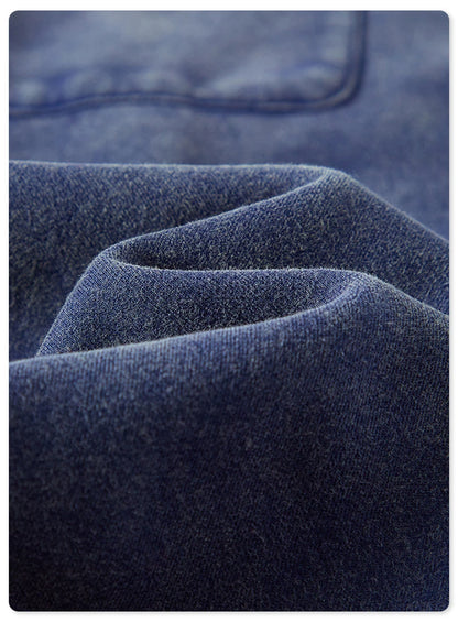ZODF Winter Men Washed Thick Fleece 400gsm Loose Fit Joggers Sweatpants Streetwear HY0668